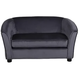 VCM Couch Textil 2-Sitzer Grau