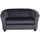 VCM Couch Textil 2-Sitzer Grau