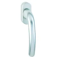 HOPPE DK-Fenstergriff Tôkyô 0710/U26 mit ovaler Rosette VK7x37,F9 eloxiert