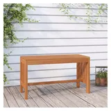 vidaXL Gartenbank 92 x 41 x 45 cm Braun