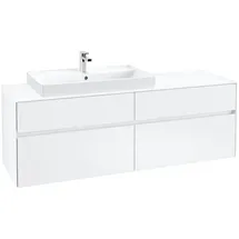 Villeroy & Boch Collaro Waschbeckenunterschrank C02600MS 160 x 55 cm White Matt