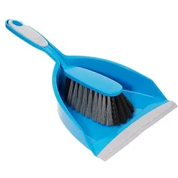 Kehrgarnitur blau Kunststoff 23,0 cm breit