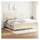 vidaXL Boxspringbett 200 x 200 cm Creme