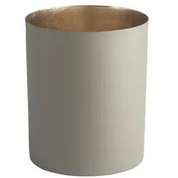 Chennai Windlicht XL cool gray/gold