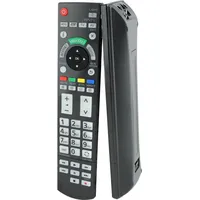 azurano Fernbedienung für PANASONIC N2QAYB000715 - TX-L42DT50 L42ETW50 L47ET50 L47WT50 L55DT50 P42GT50 P50GT50 P50VT50 P55ST50 P55VT50 P65ST50 P65... - Schwarz