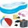 COFI 1453 4IN1 Kinderpool-Set Baby-Pool 544 l (keine)