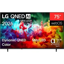 LG 75QNED72B6A 75" 4K QNED AI evo Mini LED AI Smart TV