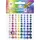 Folia Schmucksteine IRIDESCENT RAINBOW, selbstklebend, 80 Stück