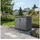 plats® Mülltonnenbox 132 x 80 x 116 cm grau
