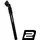 Humpert Feder-Patentstütze SP-3.0, ø = 30,9 L = 350mm, schwarz, Humpert, 59377001