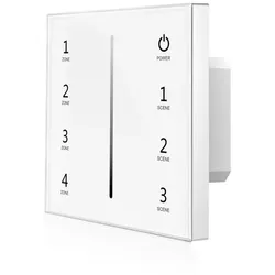 DOTLUX 4ZonenTouchpanel für einfarbige Empfänger DMX/Fusion-Technologie