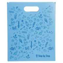 Step By Step Heftbox mit Tragegriff Blau