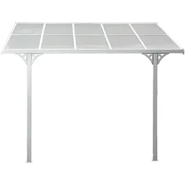 Westmann Terrassenüberdachung Bruce 313 x 300 cm weiß