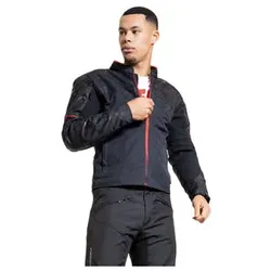 Rekurv E-11.02 Textil-Jacke schwarz, 46