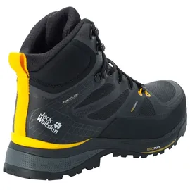 Jack Wolfskin Force Trekker Texapore Mid M, Black / Burly Yellow Xt,