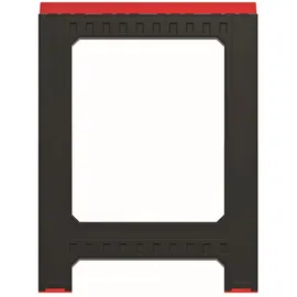 Kistenberg Klappbock Kunststoff 580 x 415 x 770 mm rot/schwarz