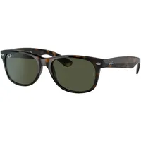 Ray Ban New Wayfarer RB2132 902L 55-18 gloss tortoise/green classic