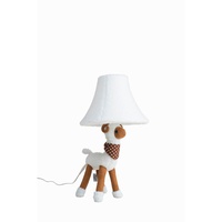 Happy lamps Led-Kindertischleuchte Weiß, - 29x48x26 cm,