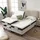 V6 Boxspringbett 209E 140 x 200 cm Beige
