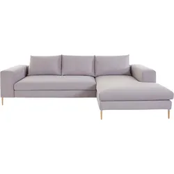 Polsterecke OTTO PRODUCTS "Finnja, L-Form", silber (silberfarben), B:277cm H:83cm T:170cm, Luxus-Microfaser: aus recycleten Textilien (100% PES), Sofas, XXL-Ecksofa