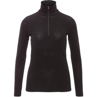 Icebreaker Merino 200 Oasis Thermo-Langarmshirt mit halblangem Reißverschluss Damen