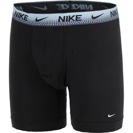 Nike Boxershorts 3er Pack Schwarz / Blau L