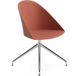 Arper Cila Stuhl, kunststoff, aluminium / rost #2212