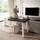 SKRAUT HOME Konsolentisch 160 x 90 x 73 cm schwarz
