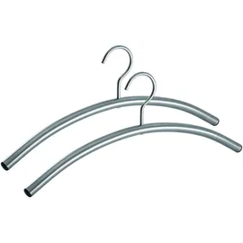 Songmics Kleiderbügelset, Schwarz, Metall, cm, Garderobe, Kleiderbügel