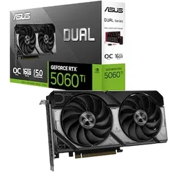 ASUS DUAL-RTX5060TI-O16G OC Grafikkarte 16GB GDDR7 DP/HDMI