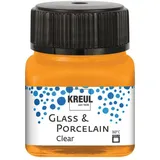 Kreul Glass & Porcelain Clear 20ml, orange (16292)