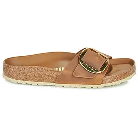 Birkenstock Madrid Big Buckle Nubukleder geölt cognac 39