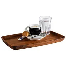 APS Servierplatte braun 18,0 x 30,0 cm, 1 St.