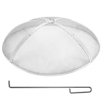 Funkenfang Für Feuerschalen Ø 1016 Mm Feuerstellengitter Funkenschutz Edelstahl Funkenhaube 2-mm-maschenlöcher Feuerschale Funkenschutzhaube Ideal Für Feuerstellen Feuerschalen Und Kaminen