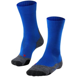 FALKE Herren Socken - Trekking Socken TK2, Polsterung, Merino-Wollmix Blau 39-41