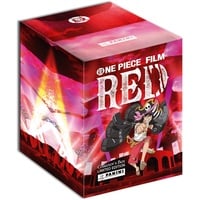 Panini Shot One Piece Red Trading Cards Box mit 20 Karten + Booklet