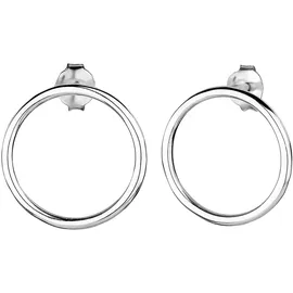Elli Ohrringe Damen Basic Kreis in 925 Sterling Silber