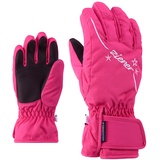 Ziener Mädchen LULA Ski-Handschuhe/Wintersport | wasserdicht atmungsaktiv, pop pink, 6