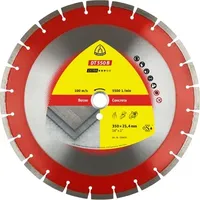 KLINGSPOR DT 350 B Diamanttrennscheiben, 350 x 3 x