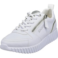 BAGATT Damen D31-ADO02 Sneaker, White/Silver, 39