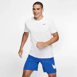 Nike Dri-FIT T-Shirt Weiß/Schwarz L
