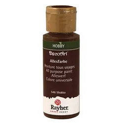 Rayher Allesfarbe Acrylfarben mokka 59,0 ml