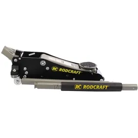 RODCRAFT Rangierwagenheber Aluminium 90-358 mm Schwarz