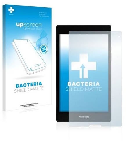upscreen Bacteria Shield Matte Premium Displayschutzfolie für Medion Lifetab P8311 (MD 99443)