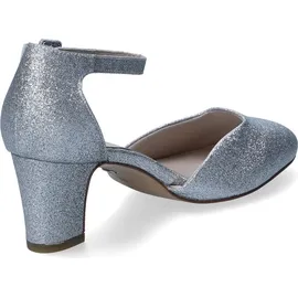 TAMARIS Damen Pumps mit Blockabsatz, metallic, 40 EU