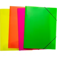Herma Gummizugmappe PP neon 12 Stück sortiert