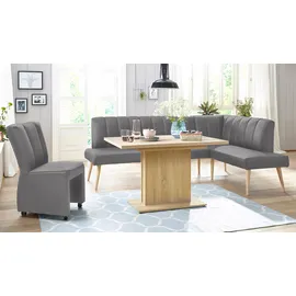 exxpo - sofa fashion Sessel »Costa, Loungesessel, Hochlehnsessel, auf Rollen, Komfortsitzhöhe 53cm«, kompakt und bequem, Breite 52 cm