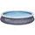 BESTWAY Fast Set Aufstellpool ⌀ 396 x 84 cm Grau inkl. Filterpumpe