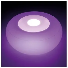 Intex Dekoleuchte Metall 86x33 cm inkl. LED-Lampe weiß