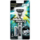 Gillette Mach3 Rasierapparat mit 2 Klingen